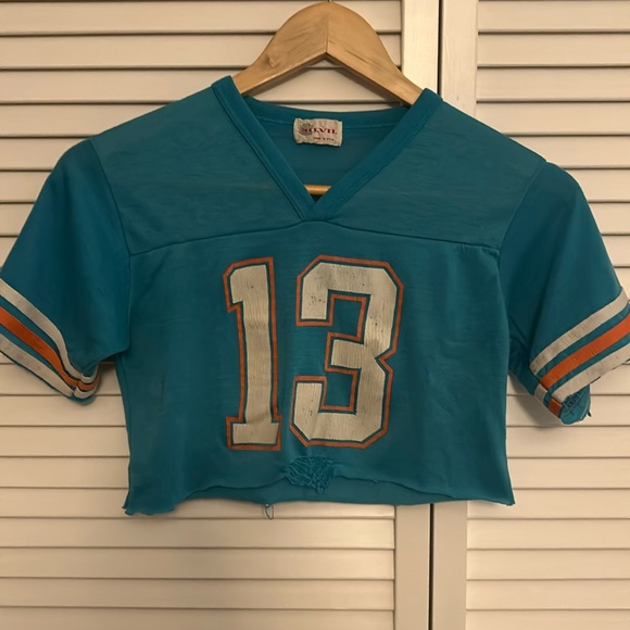Dolphins Dan Marino Cut Off Top - Picture 2 of 9